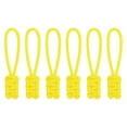 thumbnail image 1 of Zipper Pull Replacement [6PCS] - Extender Woven Rope Zipper Heads Use for Backpack & Jacket - [Yellow], 1 of 6