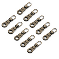 thumbnail image 1 of Zipper Pull Replacement for Small Holes Zipper, Detachable Zipper Tab Repair for Clothing Jackets Boots Purse 10 Pieces, 1 of 12