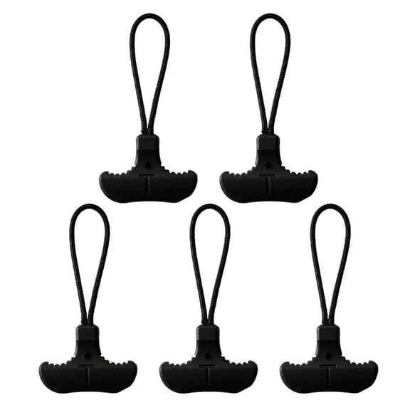 Zipper Pull Zipper Extender Replacement Luggage Paracord Zipper Pull T Shape Large Size Tab Extension Cord Fixer