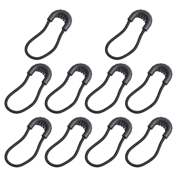 Replacement Zipper Pulls Cord Extension Zip Fixer Zipper Pull Tab Tages for Backpacks,Jackets,Luggage,Purses,Handbags