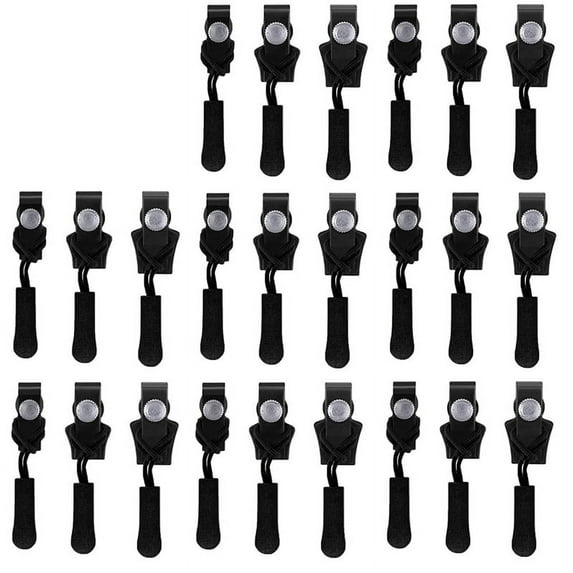 24-Piece Zipper Repair Kit - Universal Zipper Slider Replacement Set with Screws, 3 Sizes for Quick Fixes on Backpacks, Jackets, Tents, and Luggage
