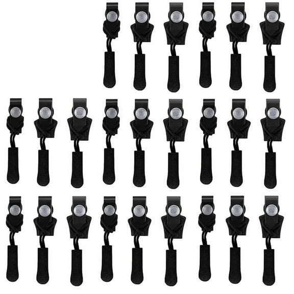 24-Piece Zipper Repair Kit - Universal Zipper Slider Replacement Set with Screws, 3 Sizes for Quick Fixes on Backpacks, Jackets, Tents, and Luggage