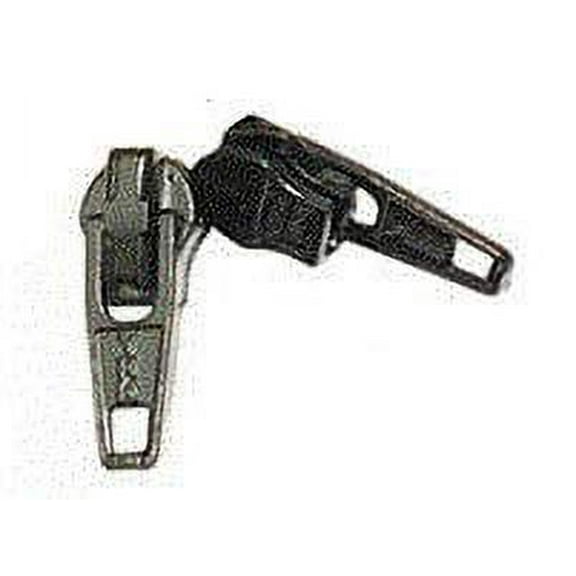 Zipper Repair Kit - #3 YKK Coil Automatic Lock Sliders - Color: Black - Choose Your Quantity - Made in The United States (10)