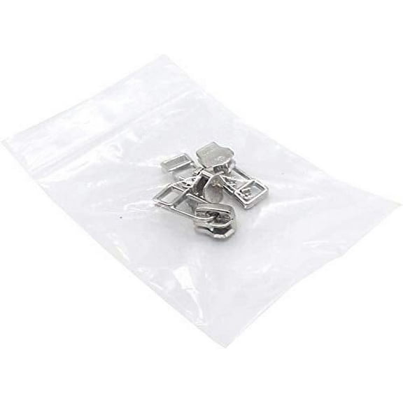 Zipper Repair Kit - #5 Aluminum YKK Zipper Pulls - Slider with Bell Pull Style - Fancy Zipper Slider Replacement - 12 Pulls Per Pack - Made in The United States