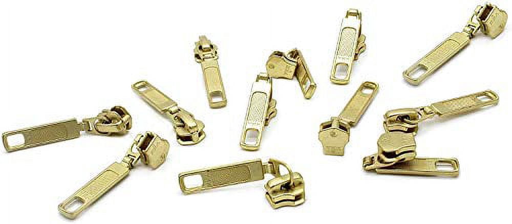 YKK Metal Antique Brass Zipper 2 way open-end for jackets