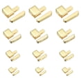 thumbnail image 1 of Uxcell Zipper Repair Kit, Metal Zipper Latch Slider Retainer Insert Pin Top Bottom Stoppers, Fit for Jacket Coat Light Gold #3 #5 #8 #10, 1 of 7