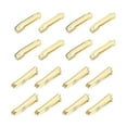 thumbnail image 1 of Uxcell Zipper Repair Kit, Metal Zipper Latch Slider Retainer Insert Pin Top Bottom Stoppers, Fit for Sewing Light Gold #10, 1 of 7