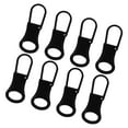 thumbnail image 1 of Zipper Replacement Parts Clothing Backpack Pulls Practical Pullers Fixers 8 Pcs, 1 of 6