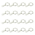 thumbnail image 1 of Zipper Ring Pulls Zipper Tabs for Clothing - O Ring Zipper Pull - for Coats, Sweaters, Backpacks, Luggage - Clip Rings - Ring Zipper Pull - Lot of 16, 1 of 6