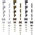 thumbnail image 1 of Zipper Socket Set Stops Supplies Replacement Stopper Clothes Repairing Kits Accessories, 1 of 6