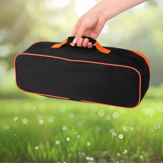 Zipper Tool Bag Utility Organizer Water Resistant Portable Tool Storage Pouch with Reinforced Handle for Screwdrivers and Pliers