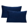 thumbnail image 1 of Zipper Velvet Pillowcase, super soft and comfortable plush flannel pillowcase with zipper, 1 of 5