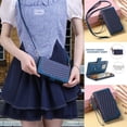 thumbnail image 1 of Zipper Wallet Case for Samsung Galaxy S20 FE 6.5 Inch, Magnetic Clasp Card Slots Soft Silicone Flip Shockproof Case with Detachable Crossbody Shoulder Strap Wrist Strap Handbag Phone Cover,Blue, 1 of 10