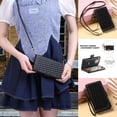 thumbnail image 1 of Zipper Wallet Case for Samsung Galaxy S20 FE 6.5 Inch, Magnetic Clasp Card Slots Soft Silicone Flip Shockproof Case with Detachable Crossbody Shoulder Strap Wrist Strap Handbag Phone Cover,Black, 1 of 11