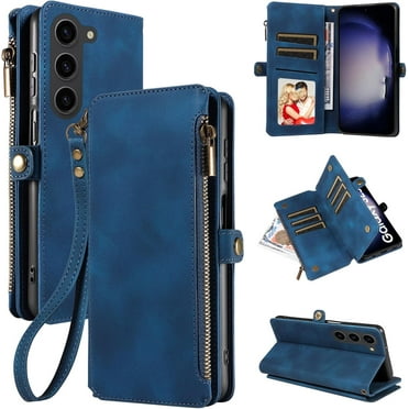 Zipper Wallet Leather Stand Phone Case for Samsung Galaxy A11 A21 S A31 A41, Hand Rope, Bracket, Magnetic Copper Buckle Back Cover, Portable Shell