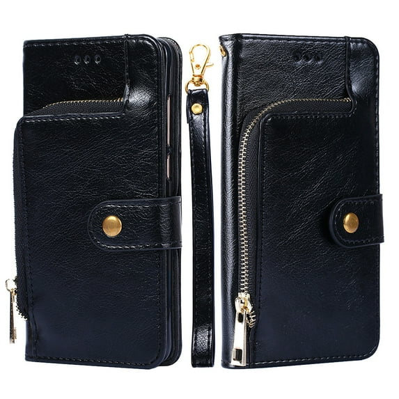 Zipper Wallet Phone Bag Case Compatible ForA10/a40//a50 / A30s / A50s/a51/a70/a80/a90/a90 5g/a82 5g2 Card Slot Cover Coque