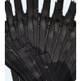 thumbnail image 1 of Zipper, YKK #3 Skirt & Dress Nylon Coil Closed End - Select Length or Color (12 Zippers for Color) (16 inch, Black), 1 of 1