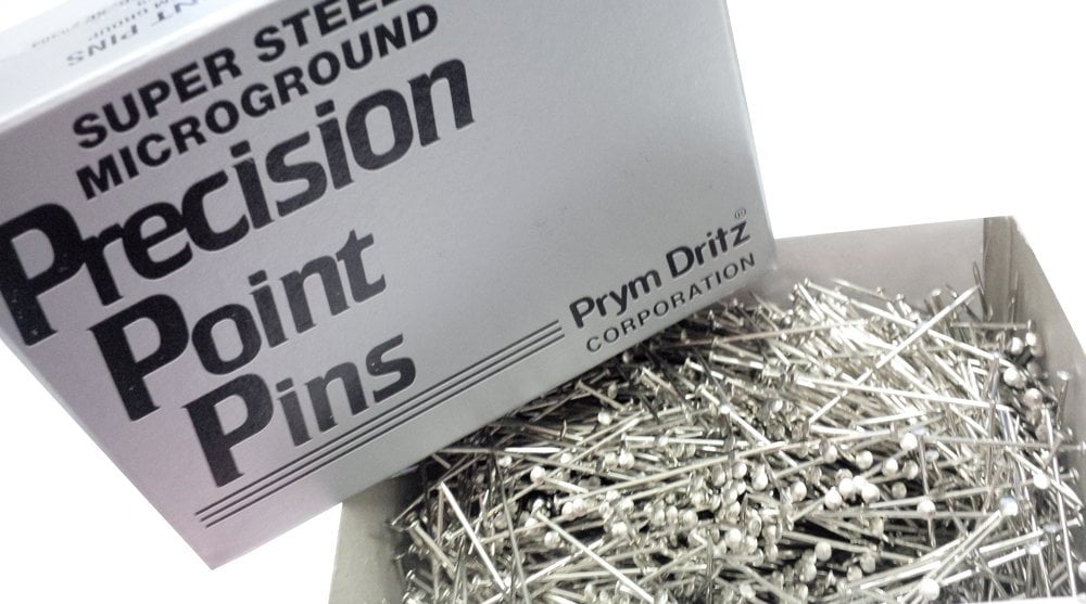 ZipperStopÂ® Vintage Prym Dressmaker Pins - #24 - 1 1/2