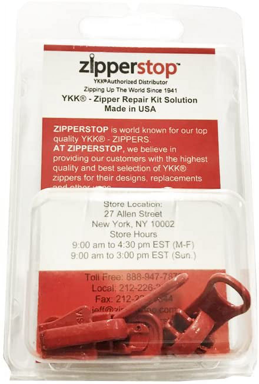 ZipperStop Wholesale Distributor YKK Zipper Repair Kit Solution, YKK #5 ...