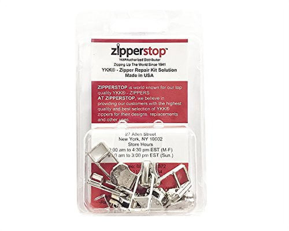 ZipperStop Wholesale Zipper Repair Kit Solution YKK 5 Metal Bell