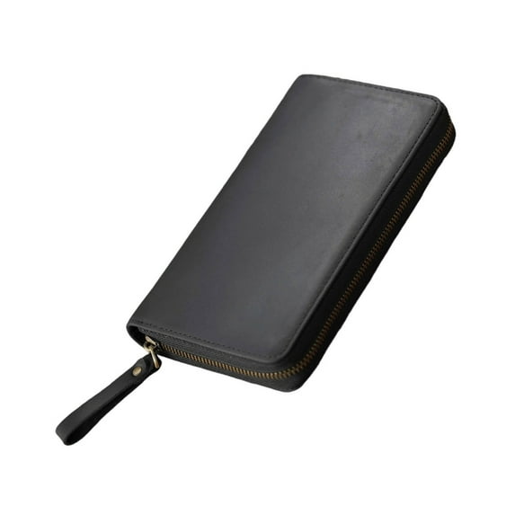 Zippered Cover for 7.28x3.54In Pocket Notebook Field Notebook Zippered Notebook Protector with Pen Slot