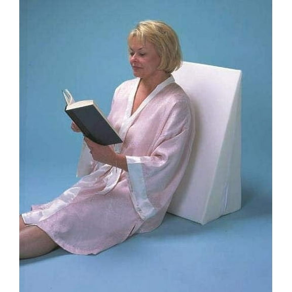 Zippered Cover for Hermell Products 12 inch Bed Wedge FW4090, White