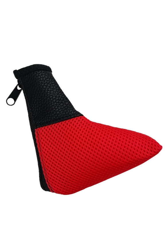 Zippered Headgear Caps Head Polyurethane Mesh Polyurethane Lids. Durable - Red