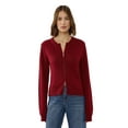thumbnail image 1 of Zippered Knit Cardigan, 1 of 5