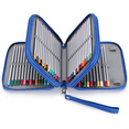 thumbnail image 1 of Zippered Pencil Case-Canvas Handy Pencil Holders for for Watercolor Pencils,Colored Pencils, Pencils, 1 of 5