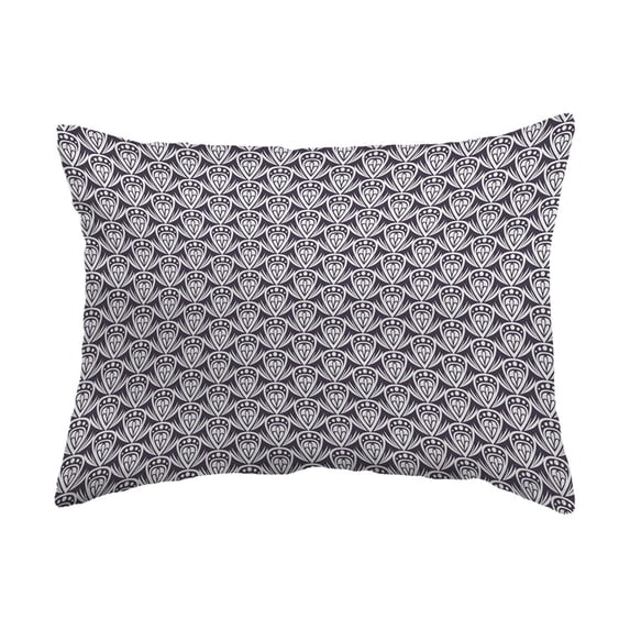 Zippered Pillow Shell Patterned Drop Colored