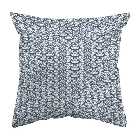 Zippered Pillow Shell Patterned Drop Colored