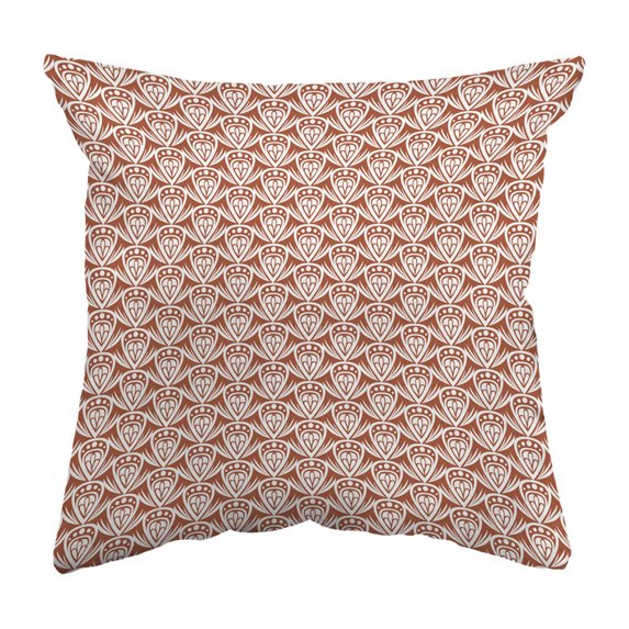 Zippered Pillow Shell Patterned Drop Colored