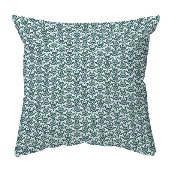 Zippered Pillow Shell Patterned Drop