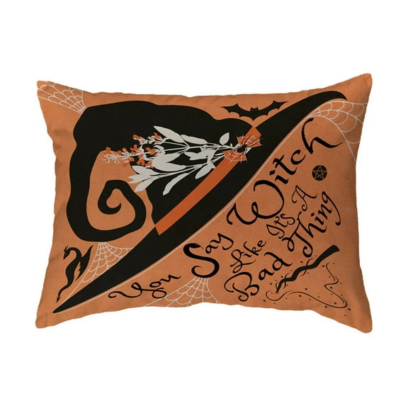 Zippered Pillow Shell Spooky Witchy Thing