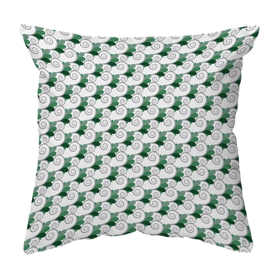 Zippered Pillow Spiral Buds