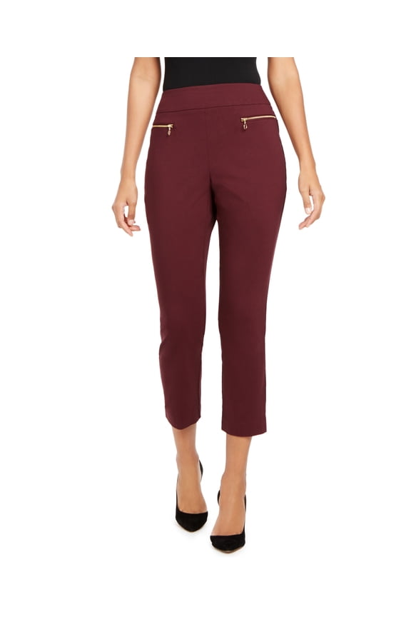 Zippered Skinny Pants Port 4