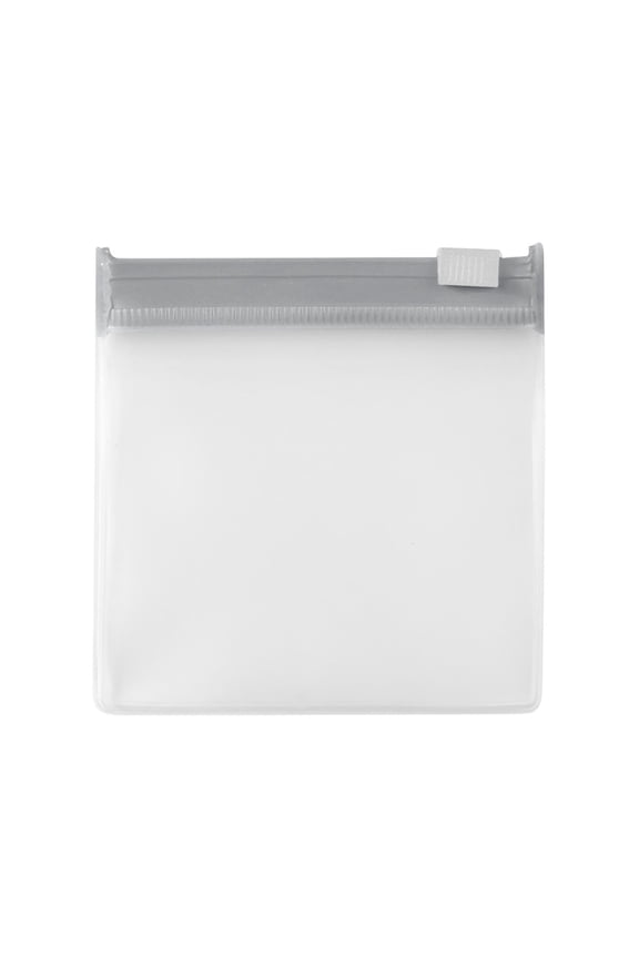 Zippered Slide Lock Storage Bags – Reusable, Portable Sealing Travel Plastic Case – For Home Organizing Small Items