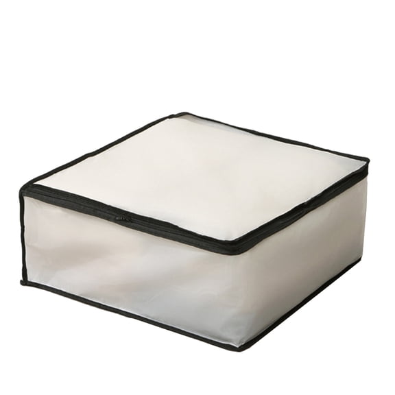 Zippered Storage Bags Plastic Sweater Storage Bags Clothing Organizer for Blankets Linen Sweater Bed Sheet Quilt Clothes Pillow