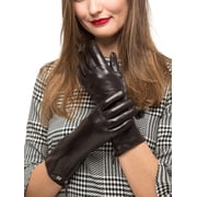 Zippered Wrist Long Gloves