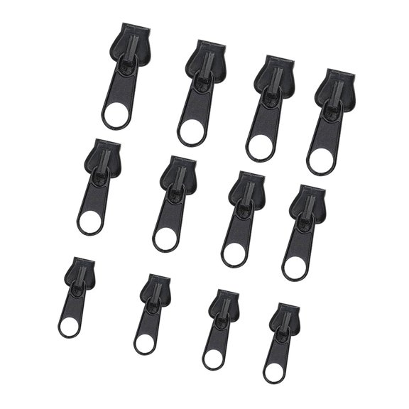 Zippers Repair Kits Easy to Install Removable Zips Zippers Pullers Zips Slider Replacement Set for Jeans Backpacks