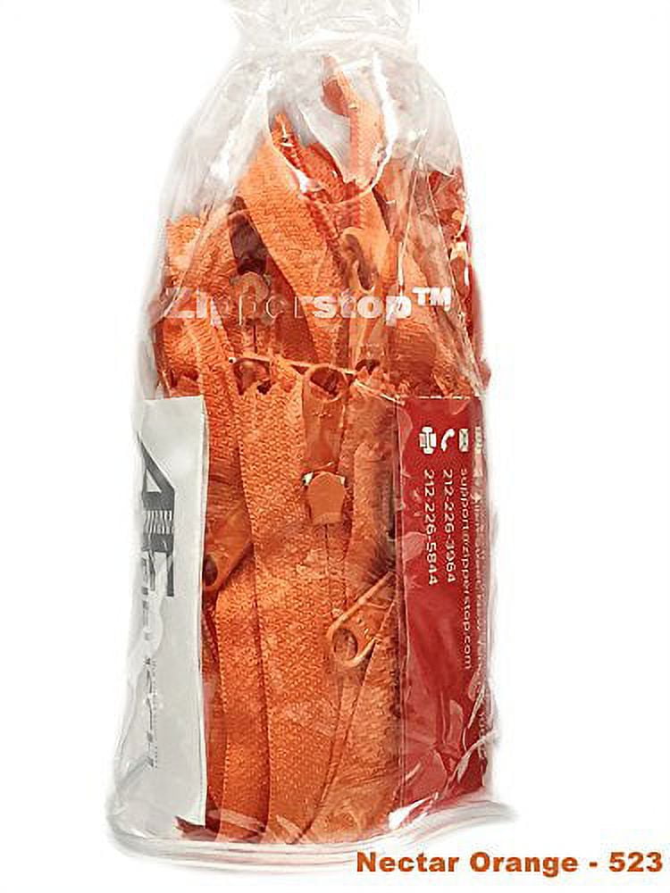 Zipperstop 15Pcs 18 Inch YKK FASHION TREND COLOR 4.5 Long Pull Handbag Zippers Made in USA in