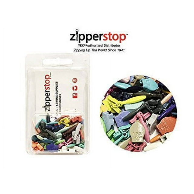Zipperstop Repair Kit Solution YKK Zipper HeadsSliders Pulls 2CCU