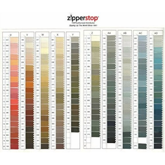 Zipperstop Wholesale Ykk- 14 Inch Vislon Jacket Zipper #5 Separating (5 Zippers A Pack) (007 Whiskey)