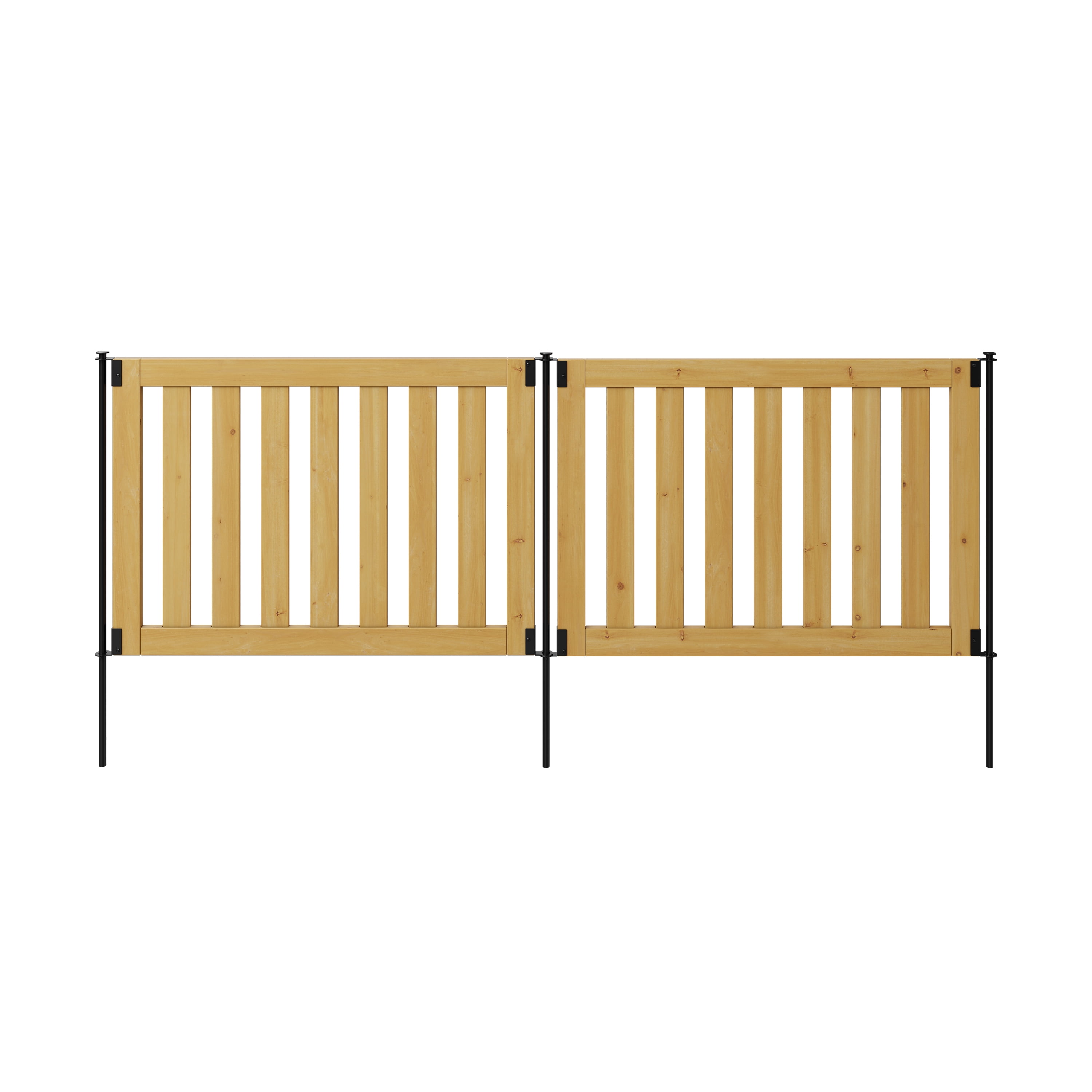 Zippity Outdoor Products ZP19075 Newberry Wood Fence 48” W x 32” H