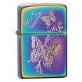 thumbnail image 1 of Zippo 151-079815 Multicolor Butterflies Metal Windproof Lighter, 1 of 5