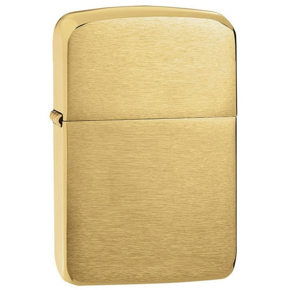 Zippo 1941 Replica Brushed Brass Pocket Lighter