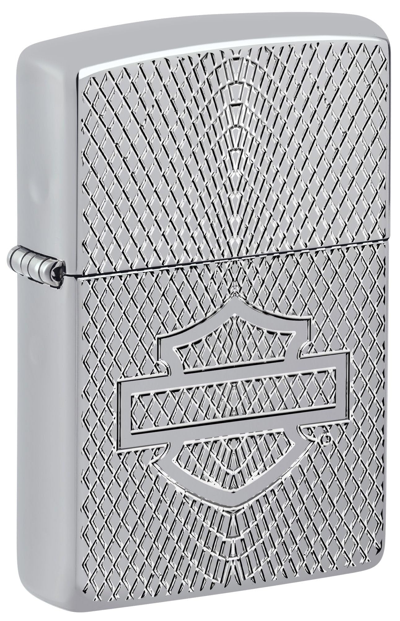 Harley-Davidson® Silhouette Bar & Shield Birthday Card