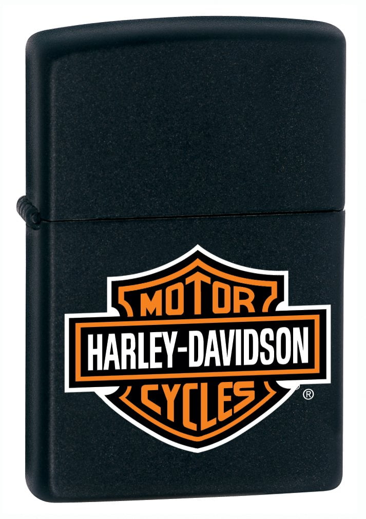 最安値級価格 Logo, H-D 218HD.H252 Zippo Black Walmart.com - Matte その他