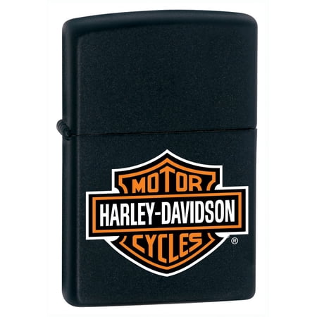 Zippo 218HD.H252 H-D Logo, Black Matte