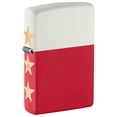 thumbnail image 1 of Zippo Pocket Lighter 250th Anniversary Special Edition White and Red Matte, 1 of 2